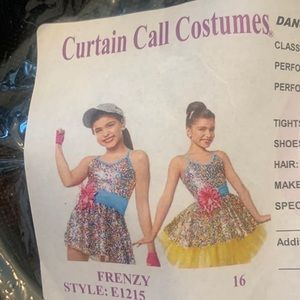 Curtain Call Costumes Frenzy dress